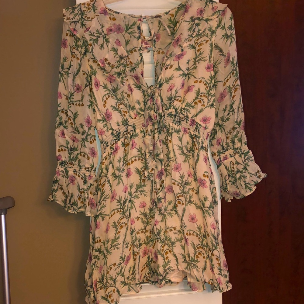 Free People Floral top